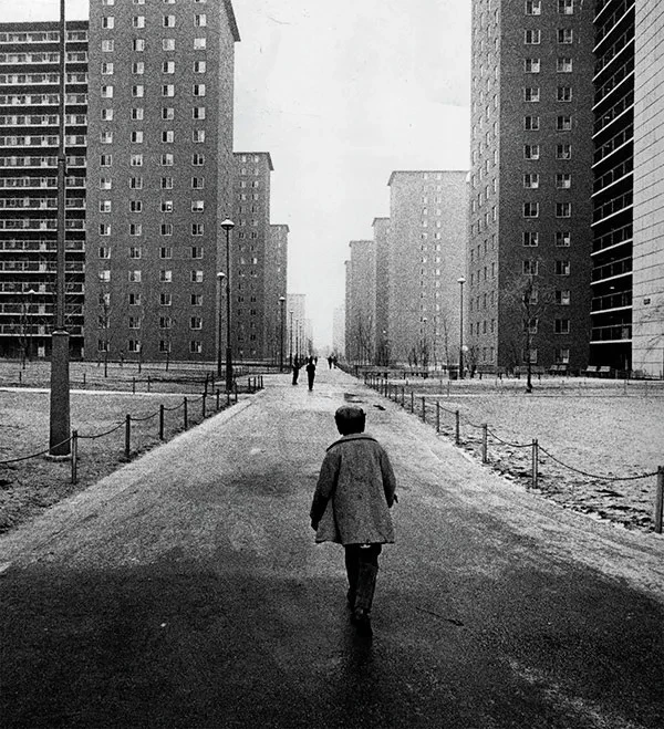 Le Robert Taylor Homes, uno dei South Side's projects. 1965. (Sun-Times)